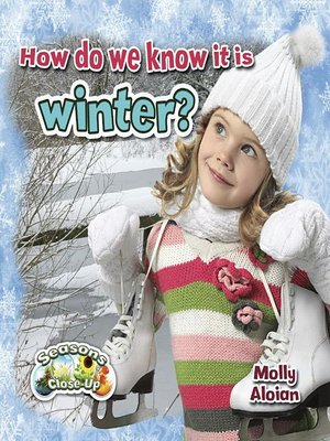 cover image of How do we know it is winter?